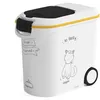 Image de CURVER Conteneur à croquettes pour chat avec roulettes 12 kg - 35L - Le diner et servi