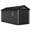 Image de Abri de jardin NEWTON PLUS 7515 KETER L230 x P476 x H246 cm 10,94 m² coloris gris anthracite