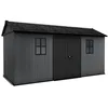 Image de Abri de Jardin Newton Plus 1575-10 m² - Gris Aspect Bois - KETER