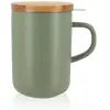 Image de Tisanière mug Juliet en grès amande 475 ml Ogo