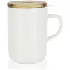 Image de Tisanière mug Juliet en grès blanc 475 ml Ogo