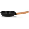 Image de OGO LIVING - Poêle en aluminium et manche en bois 20cm - 7930238 - compatible tous feux dont induction