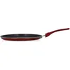 Image de Crêpière - MENASTYL - Ø26 cm - Poignée en bakélite - Rouge cerise