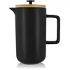 Image de OGO LIVING - Cafetière à piston 1,3L - 7912055 - Cafetière en porcelaine noire mat