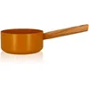 Image de OGO LIVING - CASSEROLE ECTOR 16CM ALU REVÊTEMENT CÉRAMIQUE JAUNE AVEC MANCHE BOIS - 7930270