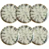 Image de NOVASTYL - Lot 6 assiettes plates maka 27cm en porcelaine - 2614627