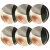 Image de NOVASTYL - Lot de 6 assiettes plates Gaïa 26cm en grès solide - Compatibles micro-ondes et lave-vaisselle - Assiettes modernes - 2614683