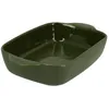 Image de MENASTYL - Plat à four octave rectangle 22x13.5cm 500ml en grès vert - 3356127