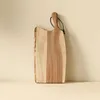 Image de Novastyl - Planche À Découper Wood En Bois D'Acacia 50X20Cm Avec Lanière En Cuir OS