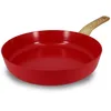 Image de MENASTYL - Poêle 28cm Colorama magenta - En Aluminium - Revêtement antiadhésif en céramique - Tous feux dont induction