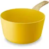 Image de MENASTYL - Casserole 20cm Colorama safran - En Aluminium - Revêtement antiadhésif en céramique - Tous feux dont induction