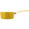 Image de MENASTYL - Casserole 16cm Colorama safran - En Aluminium - Revêtement antiadhésif en céramique - Tous feux dont induction