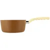 Image de MENASTYL - Casserole 18cm Colorama noisette - En Aluminium - Revêtement antiadhésif en céramique - Tous feux dont induction