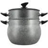 Image de MENASTYL - Couscoussier 9L avec couvercle - Compatible tous feux dont induction et lave-vaisselle - 6020033