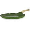 Image de MENASTYL - Crêpière 26cm Colorama olive - En Aluminium - Revêtement antiadhésif en céramique - Tous feux dont induction