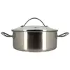 Image de Faitout Ø24 cm en inox + 1 couvercle INOX PRO Tous feux dont Induction