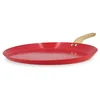 Image de MENASTYL - Galétière 32cm avec revêtement antiadhésif céramique (Sans PFAS/Sans PTFE) tous feux dont induction - En Aluminium - Gamme Colorama - Magenta - 6020826