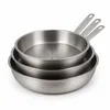 Image de MENASTYL - Set de 3 poêles professionnel 24/28/30cm en acier inoxydable - 6014034