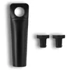 Image de OGO LIVING - Pompe à vin deluxe noir mat avec 2 bouchons en silicone - 7911234