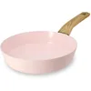Image de MENASTYL - Poêle 20cm avec revêtement antiadhésif céramique (Sans PFAS/Sans PTFE) tous feux dont induction - En Aluminium - Gamme Colorama - Rose - 6020920