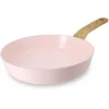 Image de MENASTYL - Poêle 24cm avec revêtement antiadhésif céramique (Sans PFAS/Sans PTFE) tous feux dont induction - En Aluminium - Gamme Colorama - Rose - 6020921