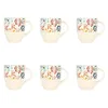 Image de NOVASTYL - Lot 6 mugs jaipur 350ml en grès - 2414168