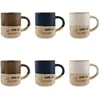 Image de NOVASTYL - Lot6 mugs macchiato 20cl en autres céramiques 3 couleurs assorties - 2414163