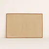 Image de Novastyl - 6 Set De Table Ourlet 45X30Cm En Jute Naturel Avec Contour Marron OS