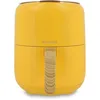 Image de MENASTYL - Friteuse sans huile à air chaud Colorama - Safran - sans PFAS - 4.5L - 8 programmes - Température jusqu'à 200°C - Minuterie 1 heure - Panier et grille compatibles lave-vaisselle - 6025003