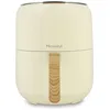 Image de MENASTYL - Friteuse sans huile à air chaud Colorama - Crème - sans PFAS - 4.5L - 8 programmes - Température jusqu'à 200°C - Minuterie 1 heure - Panier et grille compatibles lave-vaisselle - 6025004