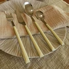 Image de Menastyl - 6 Fourchettes de table Colorama crème - 21 cm OS