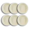 Image de OGO LIVING - Lot 6 bols urus 18cm en porcelaine beige et blanc - 2614737