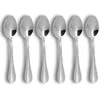 Image de OGO LIVING - Lot 6 cuillères à dessert filla 18.5cm en acier inoxydable - 5014156