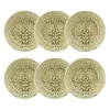 Image de NOVASTYL - Lot 6 coupelles jade 600ml en grès beige et vert - 2614858