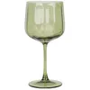 Image de NOVASTYL - Lot de 4 verres à pied riviera 49cl en verre vert - 1605436