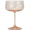 Image de NOVASTYL - Lot de 4 coupes 36.5cl riviera 36.5cl en verre orange - 1605442