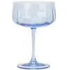 Image de NOVASTYL - Lot de 4 coupes riviera 36.5cl en verre bleu - 1605447