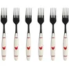 Image de NOVASTYL - Lot 6 fourchettes de table gallina 21cm en acier inoxydable - 5014166