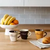 Image de Novastyl - 6 Tasses Expresso Italiano 15Cl En Grès 3 Couleurs Assorties OS