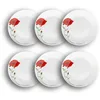 Image de NOVASTYL - Lot6 assiettes à dessert coquelicot 19.5cm porcelaine - 2614927