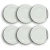 Image de NOVASTYL - Lot6 assiettes à dessert carbone 19cm en porcelaine - 2614932