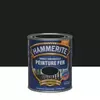 Image de Peinture fer extérieur direct sur rouille noir satin Hammerite 0.75 L