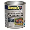 Image de BONDEX Lasure Opaque Très Haute Protection Gris Anthracite Ral 7016 1 L | Lasure Bois Très Longue Durée, Très Haute Protection, Formule Antifongique, Bondex, Expert du Bois, Extérieur, Satin