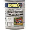 Image de BONDEX Lasure Opaque Très Haute Protection Satin Gris Perle Ral 9002 5 L | Lasure Bois Très Longue Durée, Très Haute Protection, Formule Antifongique, Bondex, Expert du Bois, Extérieur, Satin