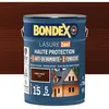 Image de Lasure 2 en 1 Haute protection - Chêne foncé satin - BONDEX - 5 L