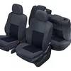 Image de DBS - Housses de siège sur Mesure pour Logan/SANDERO (de 01/2013 à 12/2020)| Housse Voiture/Auto d'intérieur | Haut de Gamme | Jeu Complet en Tissu | Montage Rapide