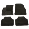 Image de DBS 01765777 Tapis de sol Tapis noir Avant et Arrière Compatible avec FIAT 500 3 portes 312 Panda II 5 portes 169 Grande Punto 3/5 portes 199 Panda III 3/5 portes 312, 319 500L 351, 352