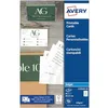 Image de Cartes de visite bords lisses