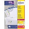 Image de 1800 étiquettes Laser blanches, format 63,5 x 46,6 mm (100 feuilles / cdt)