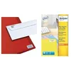 Image de 1625 mini étiquettes Laser blanches, format 38,1 x 21,2 mm (25 feuilles A4 / cdt)